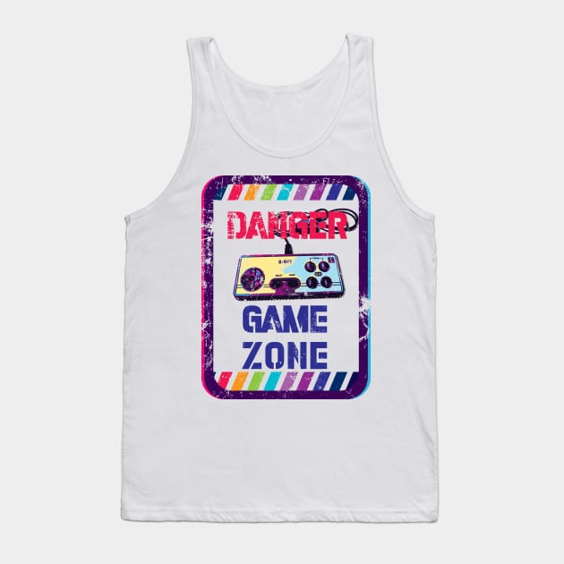 danger zone game Tank Top by ANIMEPEDIA